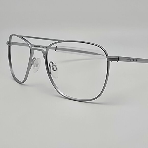 Randolph Engineering Aviator AF Bayonet Matte Chrome Sunglasses Frame USA 52mm - Picture 1 of 13